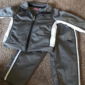 Puma baby boys track outfit 18 months